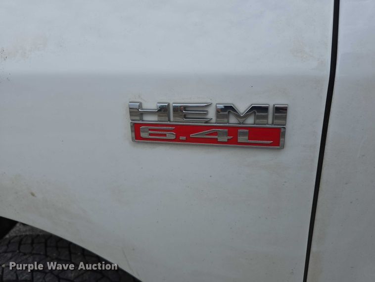 image for item DT6907 2022 RAM 3500  utility bed pickup truck