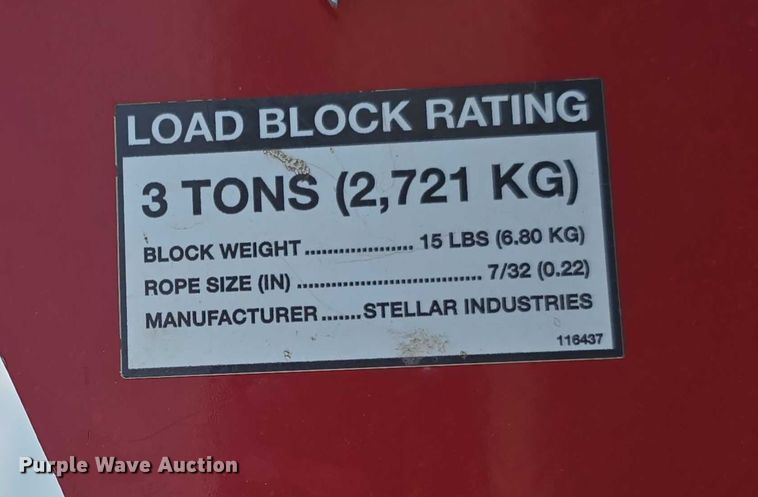 image for item DT6907 2022 RAM 3500  utility bed pickup truck