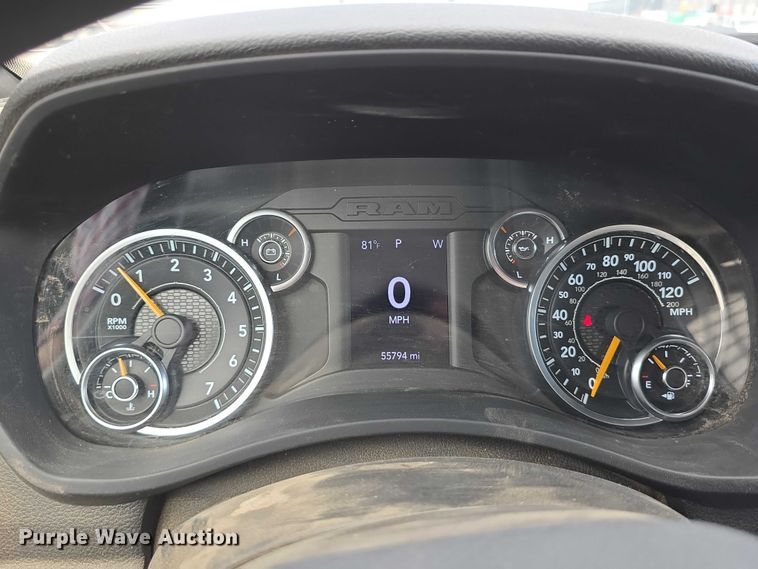 image for item DT6907 2022 RAM 3500  utility bed pickup truck