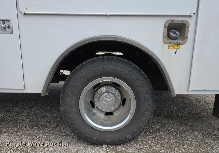 image for item DT6907 2022 RAM 3500  utility bed pickup truck