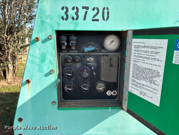 image for item DU1305 1998 Leroy HQ375DCE air compressor