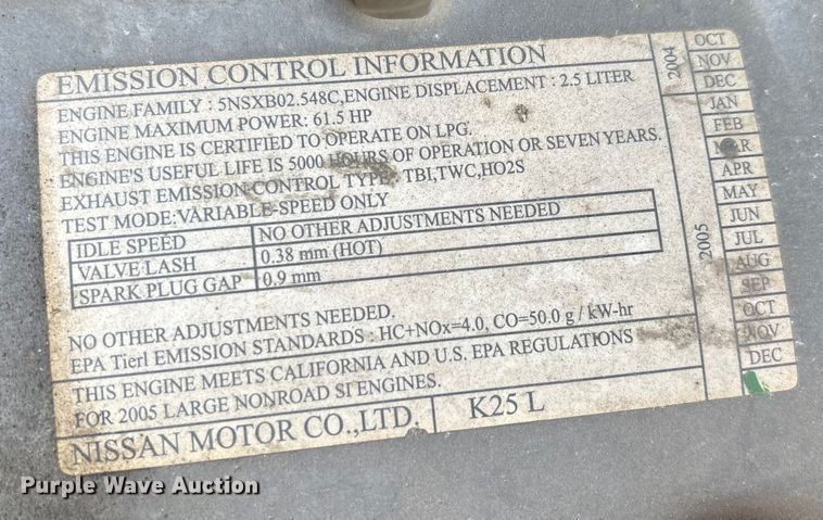 image for item DU1306 Caterpillar C6000 forklift