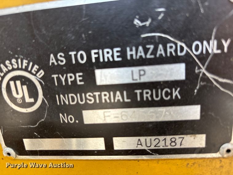 image for item DU1306 Caterpillar C6000 forklift