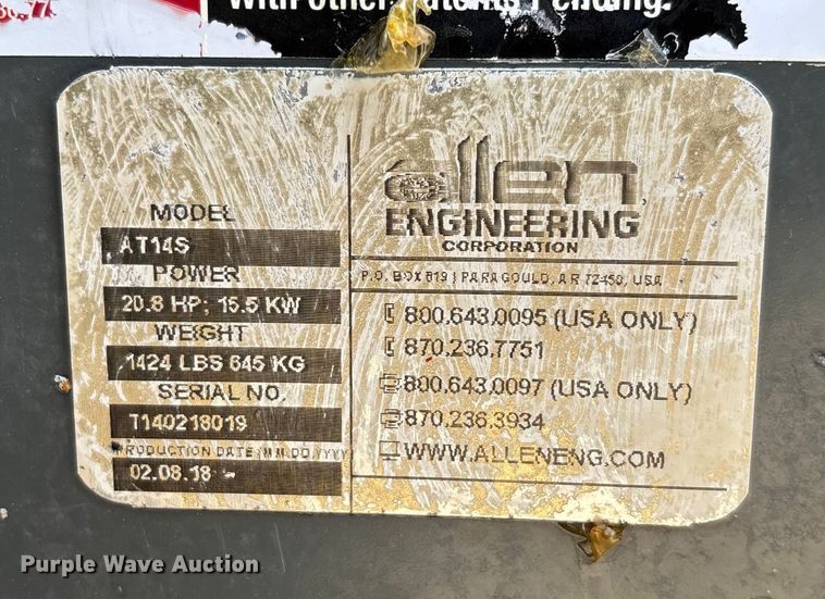 image for item DU1307 Allen AT14S concrete buggy