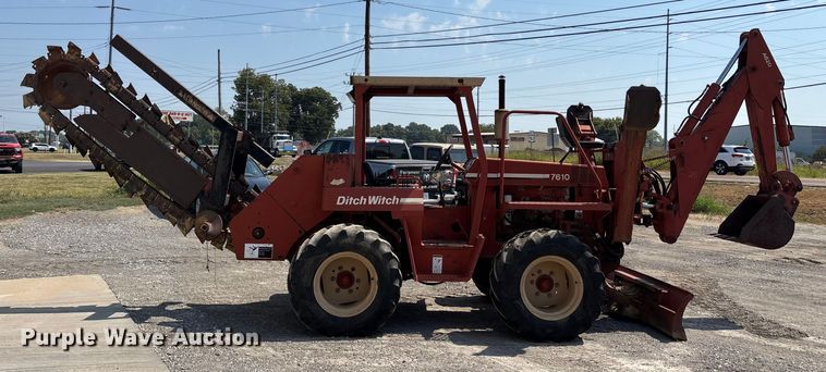 image for item DU1318 1997 Ditch Witch 7610 trencher