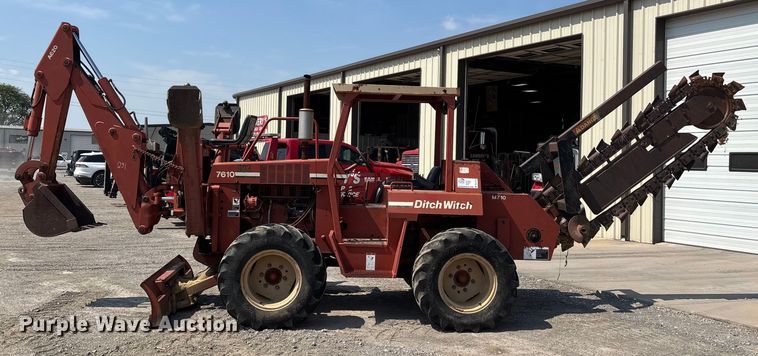 image for item DU1318 1997 Ditch Witch 7610 trencher