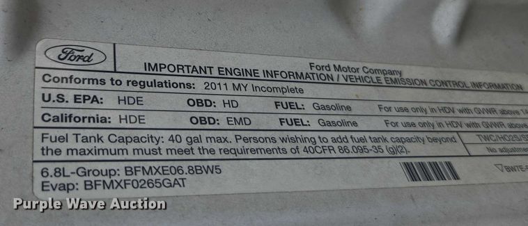 image for item DU2508 2011 Ford F450 Super Duty  bucket truck