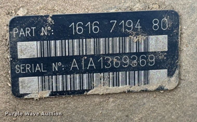 image for item DU6784 2008 Atlas Copco XAS185JD7 air compressor