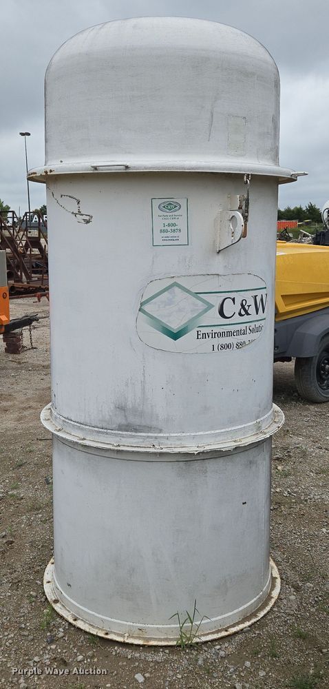 image for item DU6785 C&W Manufacturing LPR-6-S dust collection system