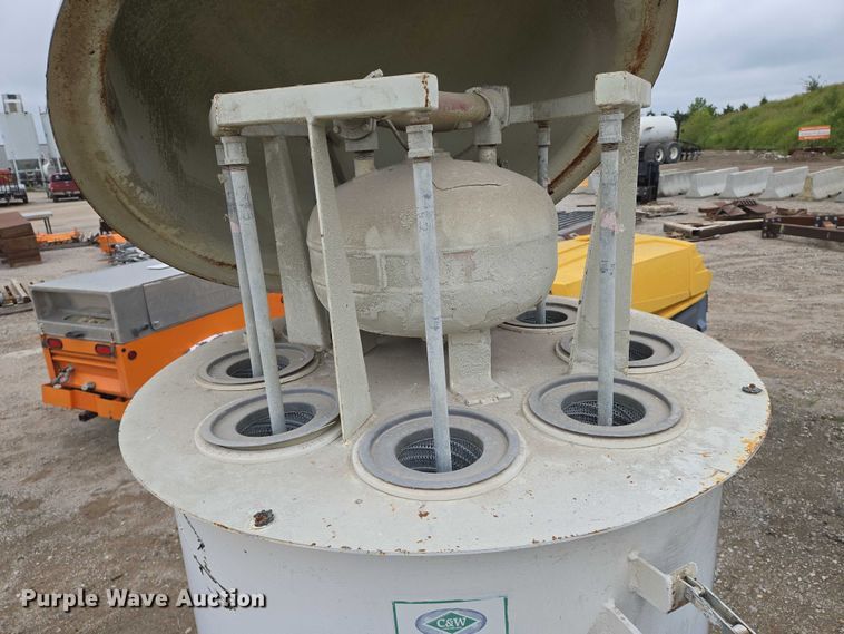 image for item DU6785 C&W Manufacturing LPR-6-S dust collection system