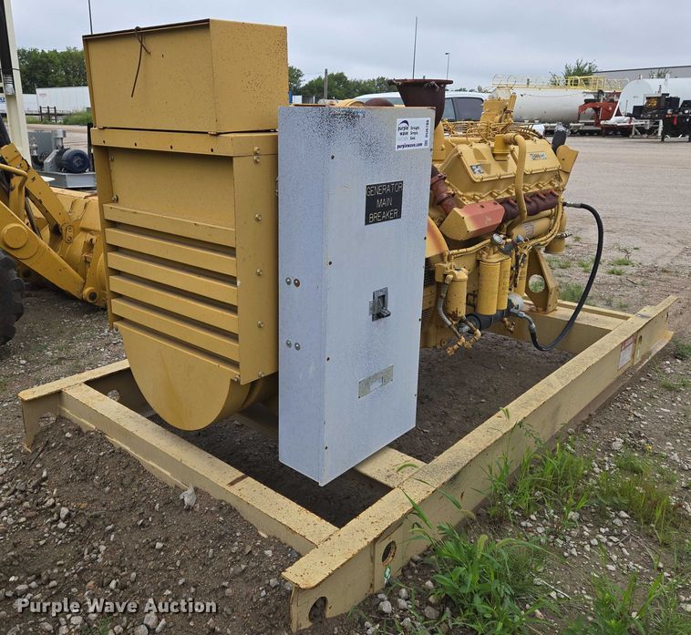 image for item DU6788 Caterpillar 3412 generator