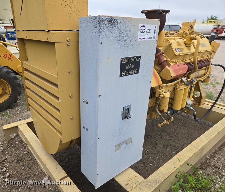 image for item DU6788 Caterpillar 3412 generator