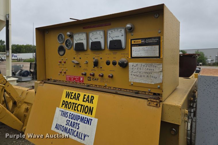 image for item DU6788 Caterpillar 3412 generator