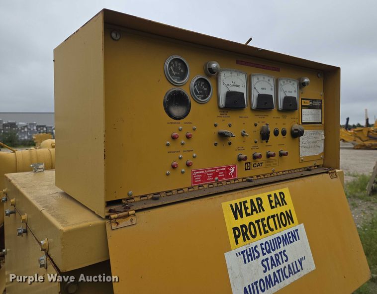image for item DU6788 Caterpillar 3412 generator