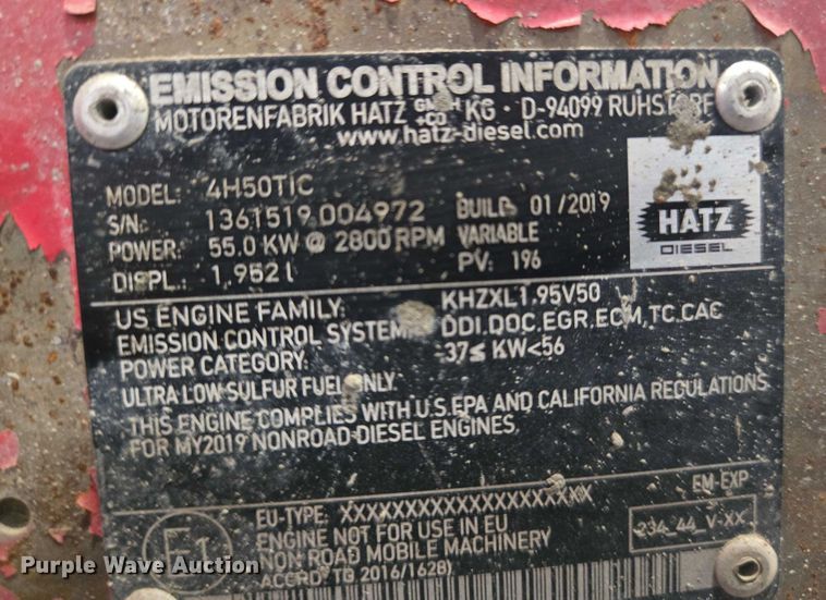 image for item DU6792 2019 Allen PT6C power trowel