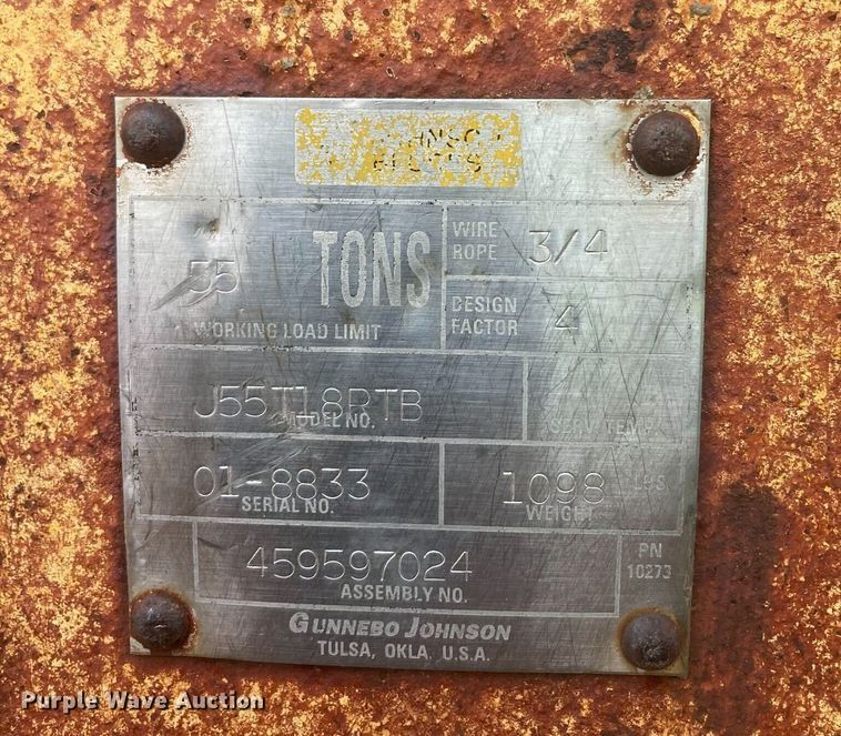 image for item DU6796 1981 Link-Belt LS-118 crane