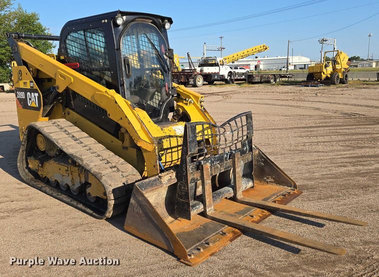 MINI CARGADOR SOBRE ORUGAS 2015 CATERPILLAR 289D