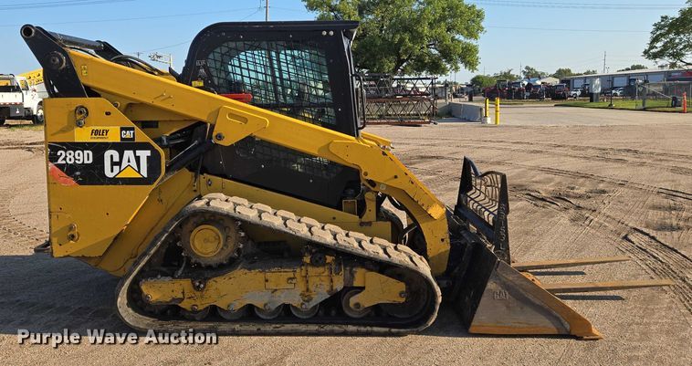 MINI CARGADOR SOBRE ORUGAS 2015 CATERPILLAR 289D