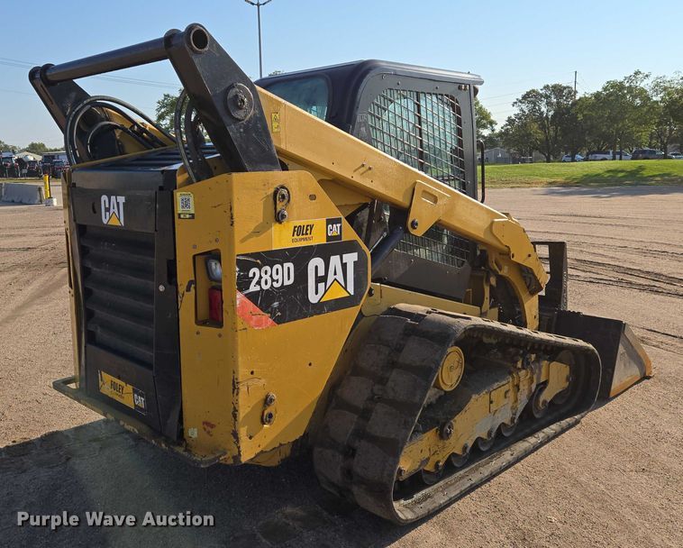 MINI CARGADOR SOBRE ORUGAS 2015 CATERPILLAR 289D