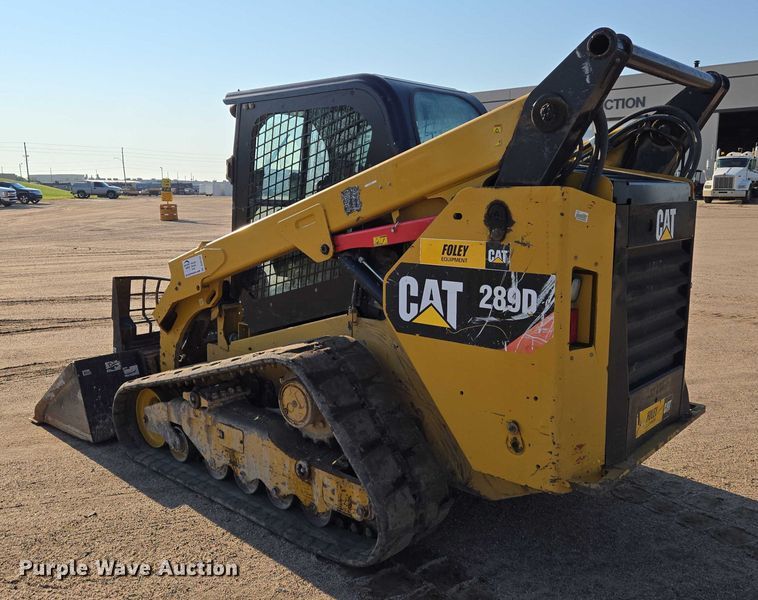 image for item DU6797 2015 Caterpillar 289D tracked skid steer loader