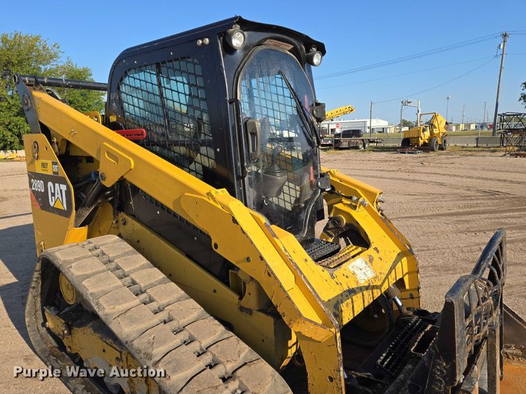 image for item DU6797 2015 Caterpillar 289D tracked skid steer loader