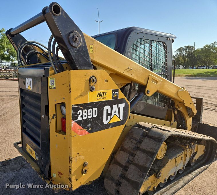 image for item DU6797 2015 Caterpillar 289D tracked skid steer loader