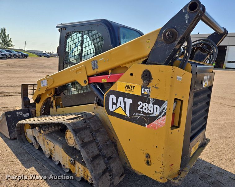 image for item DU6797 2015 Caterpillar 289D tracked skid steer loader
