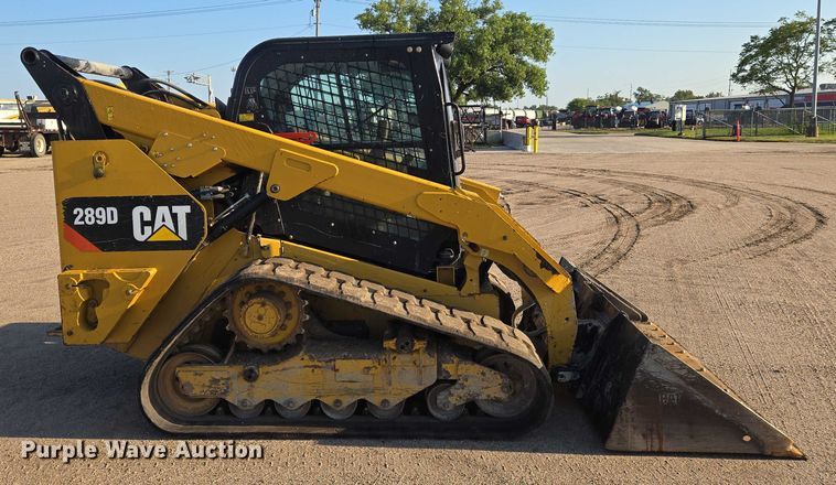 MINI CARGADOR SOBRE ORUGAS 2016 CATERPILLAR 289D