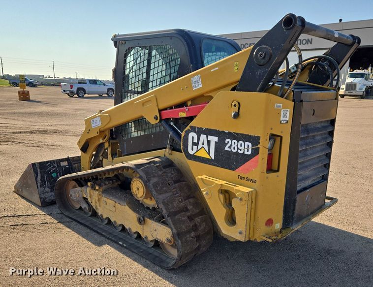 image for item DU6798 2016 Caterpillar 289D tracked skid steer loader