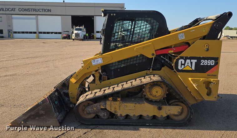 image for item DU6798 2016 Caterpillar 289D tracked skid steer loader