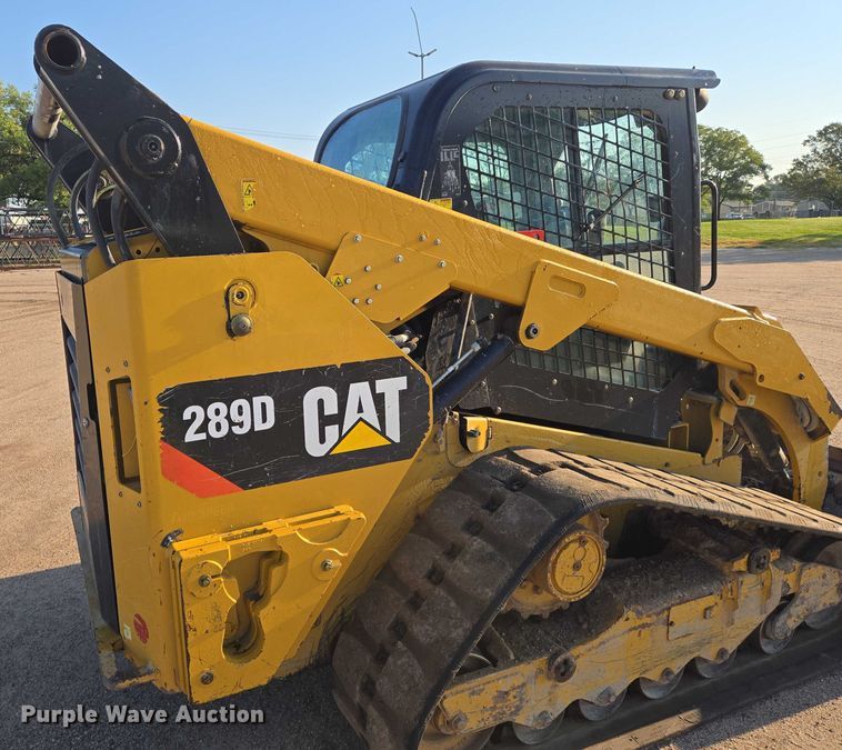 image for item DU6798 2016 Caterpillar 289D tracked skid steer loader
