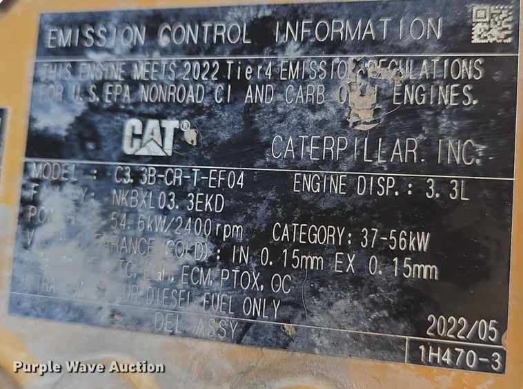 image for item DU6798 2016 Caterpillar 289D tracked skid steer loader