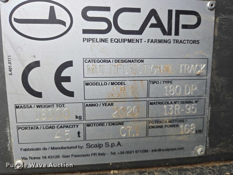 image for item DU6868 2020 Scaip SRT-180 DP track carrier