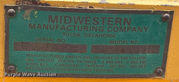 image for item DU9260 Midwestern BOR UNIT horizontal boring unit