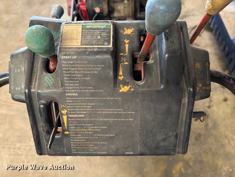 image for item DU9270 Ditch Witch 1020H trencher