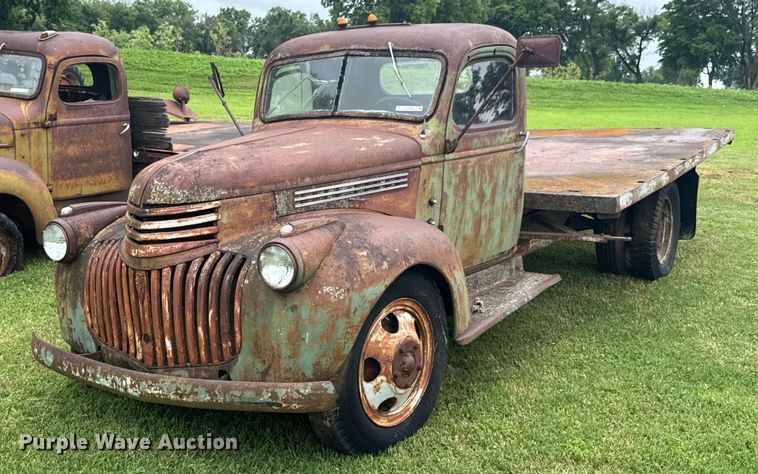 image for item DU9826 Chevrolet flatbed pickup truck