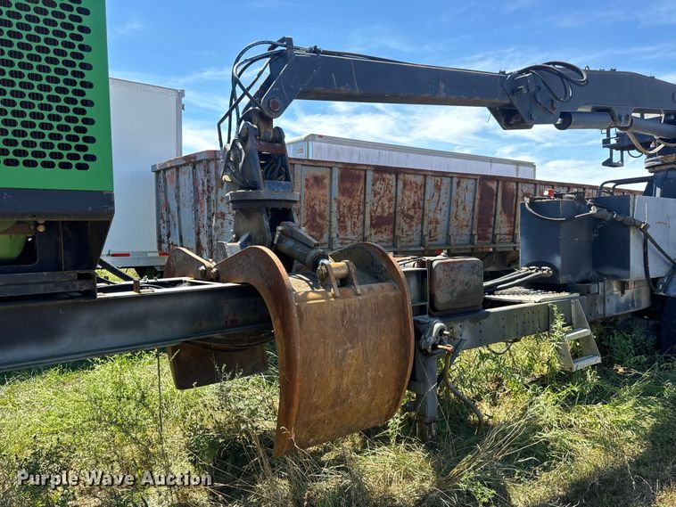 image for item DW6574 Hood Loaders S-182 grapple trailer