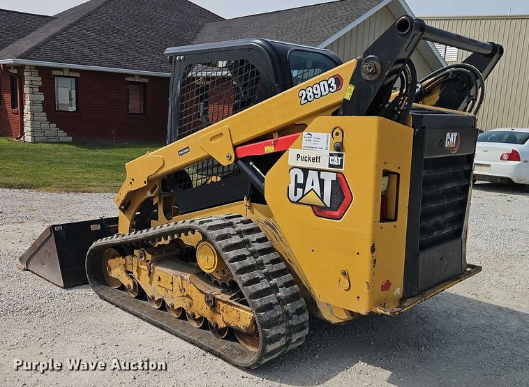 image for item DW6580 2021 Caterpillar 289D3 tracked skid steer loader