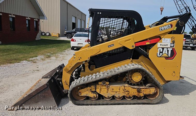 image for item DW6580 2021 Caterpillar 289D3 tracked skid steer loader