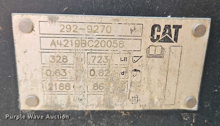 image for item DW6580 2021 Caterpillar 289D3 tracked skid steer loader