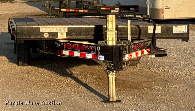 image for item DW6586 2023 Trailerman T102185CD-B-150 equipment trailer