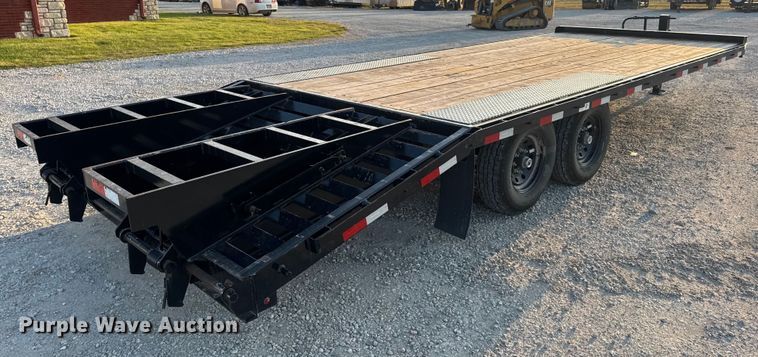 image for item DW6586 2023 Trailerman T102185CD-B-150 equipment trailer