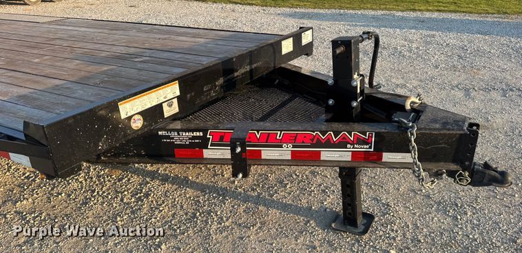 image for item DW6586 2023 Trailerman T102185CD-B-150 equipment trailer