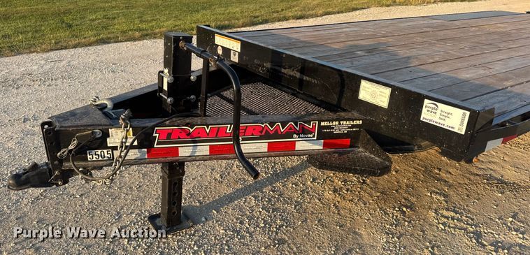image for item DW6586 2023 Trailerman T102185CD-B-150 equipment trailer