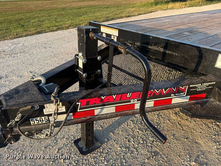 image for item DW6586 2023 Trailerman T102185CD-B-150 equipment trailer