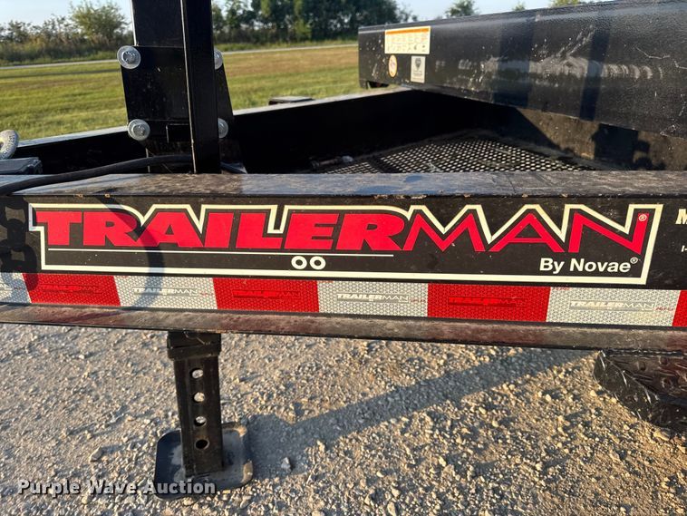 image for item DW6586 2023 Trailerman T102185CD-B-150 equipment trailer