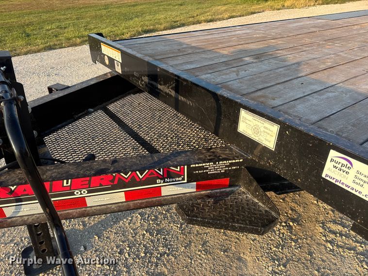 image for item DW6586 2023 Trailerman T102185CD-B-150 equipment trailer