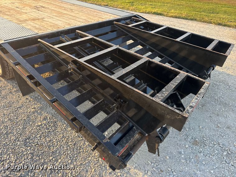 image for item DW6586 2023 Trailerman T102185CD-B-150 equipment trailer