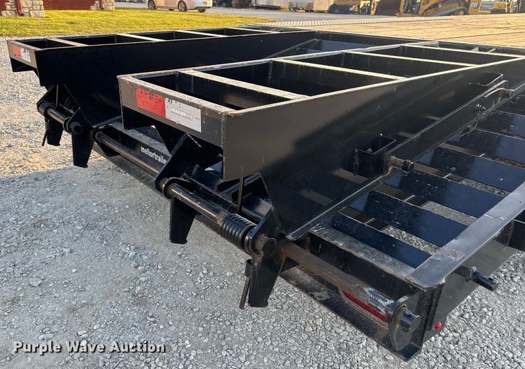 image for item DW6586 2023 Trailerman T102185CD-B-150 equipment trailer