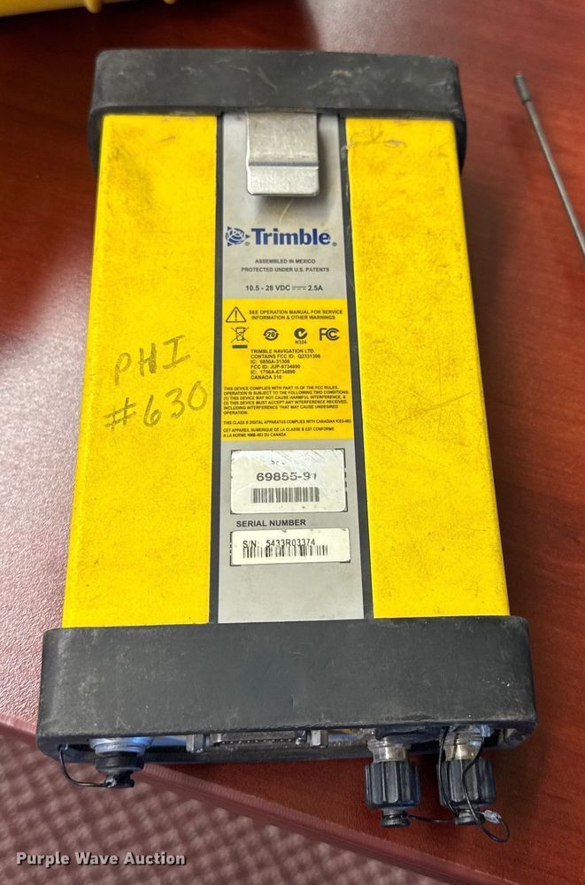 image for item DW6595 Trimble GPS guidance system